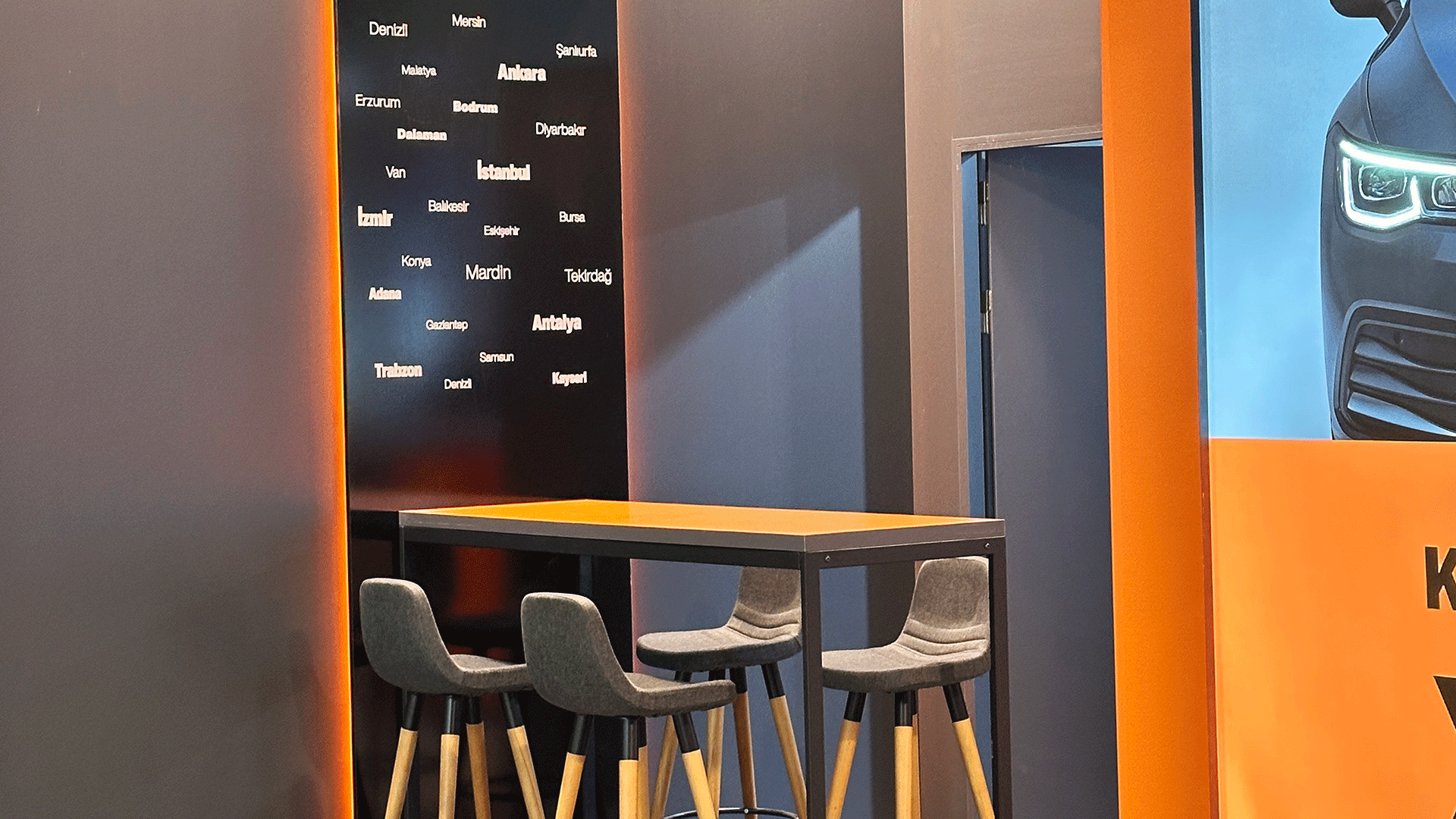 EFEX216, Exhibition Solutions, Fuar, Fuar Stand, Fuar Stand Tasarım, Exhibition Design, EFEX, Mimarlık, Fuar Sektör, Fuar İmalat, Mimari, Sixt, Bor Holding